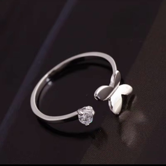 Lazord jewelry Jewelry - Chic S925 Silver Butterfly Ring